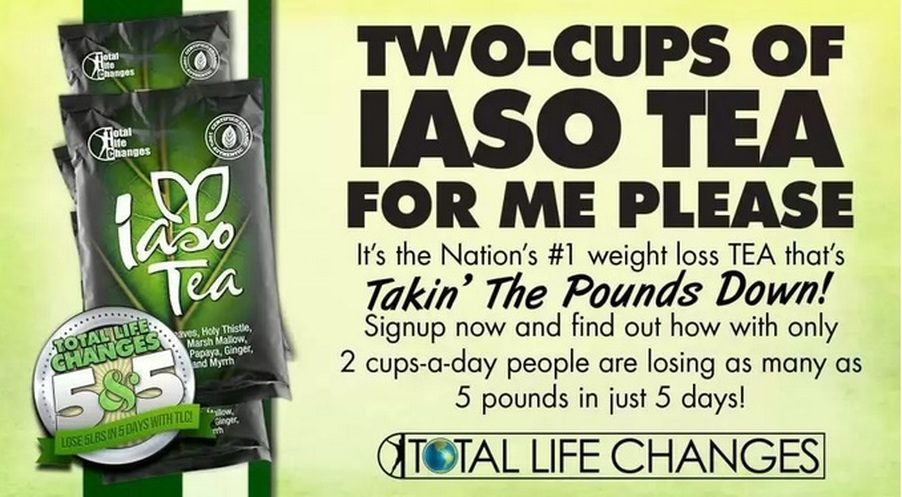 What are the benefits of Iaso Tea from Total Life Changes?